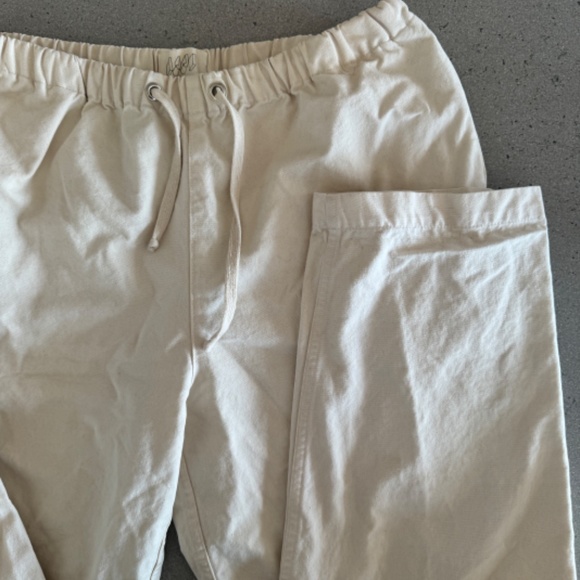IJJI White Canvas Pants - Picture 7 of 12